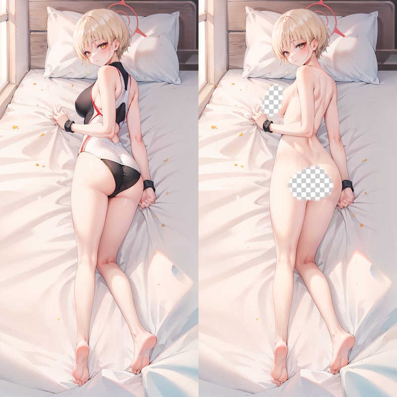 Blue Archive Marina Anime Dakimakura Body Pillow Cover