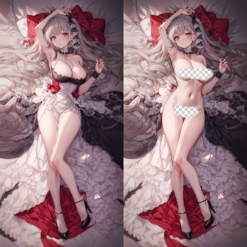 Azur Lane Formidable Anime Dakimakura Body Pillow Cover