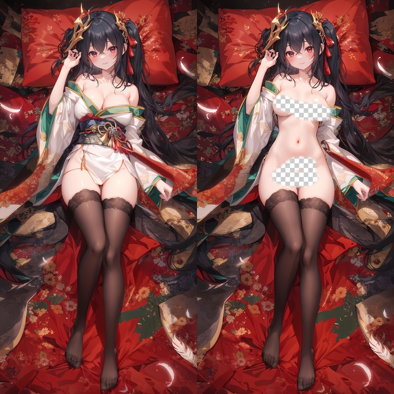 Azur Lane Taihou Anime Dakimakura Body Pillow Cover