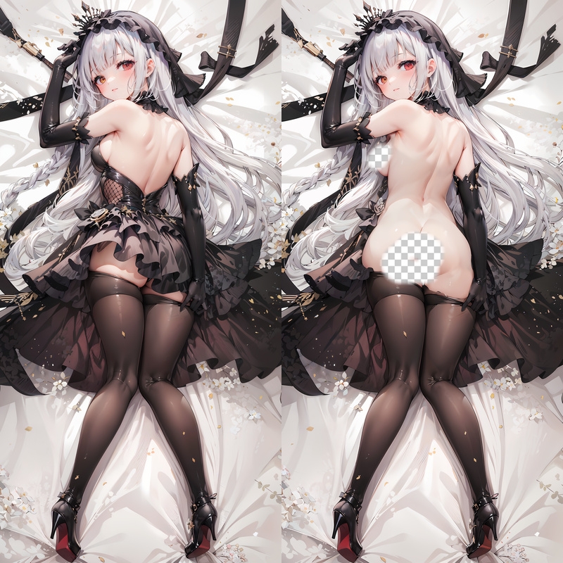 Azur Lane Scylla Anime Dakimakura Body Pillow Cover