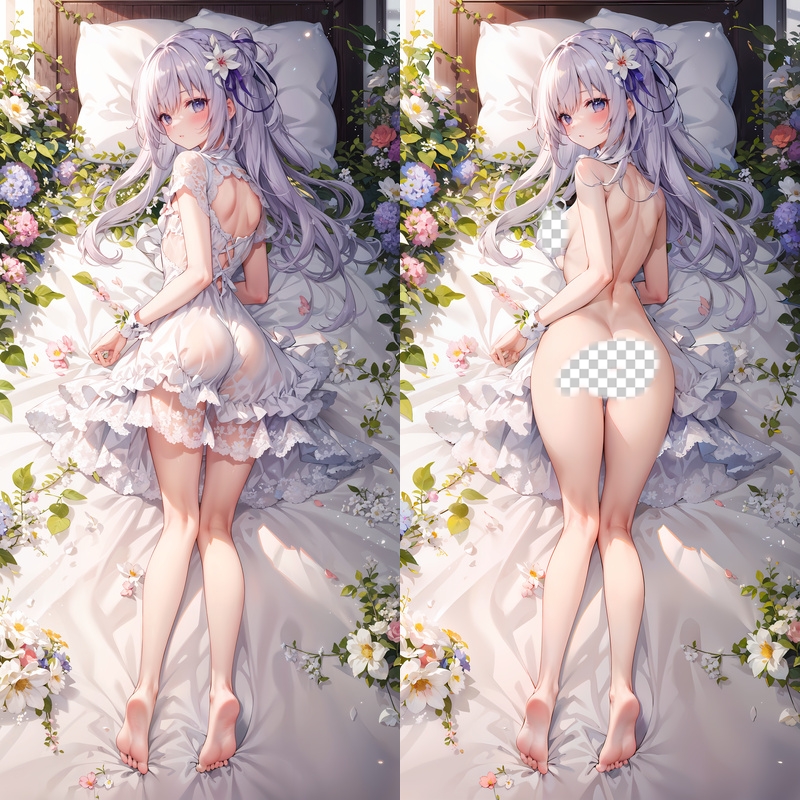 Azur Lane Unicorn Anime Dakimakura Body Pillow Cover