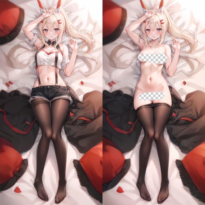 Azur Lane Ayanami Anime Dakimakura Body Pillow Cover