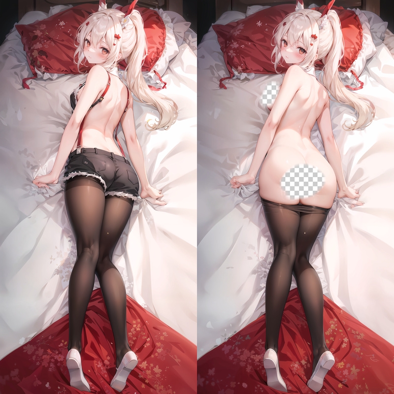 Azur Lane Ayanami Anime Dakimakura Body Pillow Cover