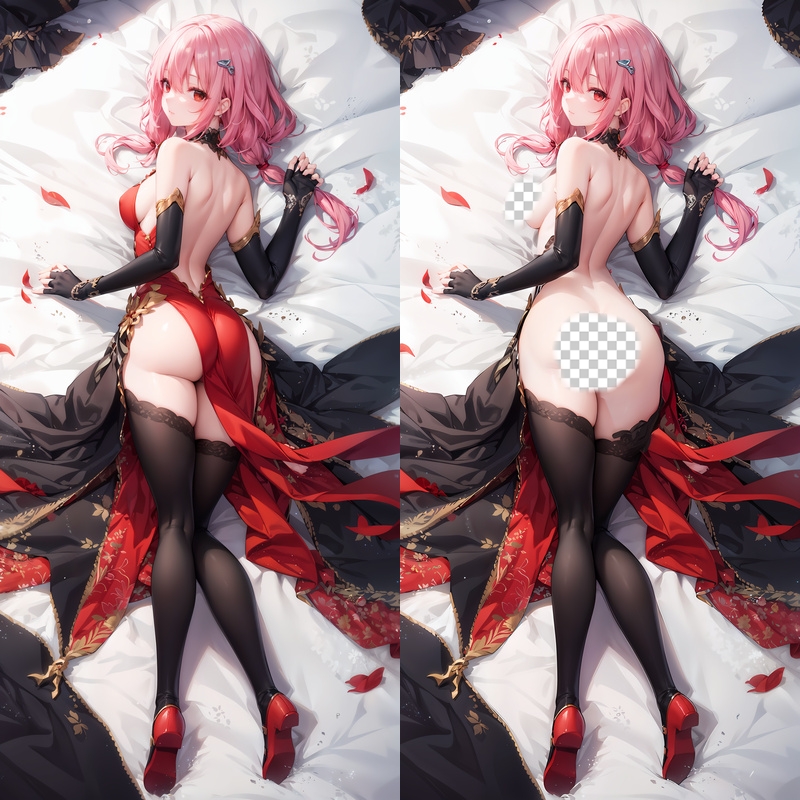Guilty Crown Inori Yuzuriha Anime Dakimakura Body Pillow Cover