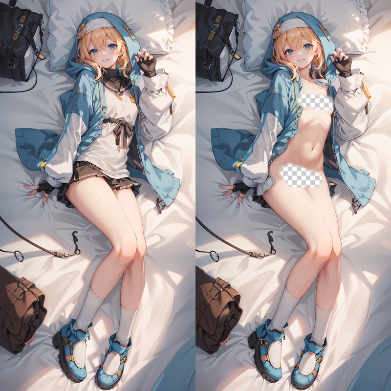 Guilty Gear Bridget Anime Dakimakura Body Pillow Cover