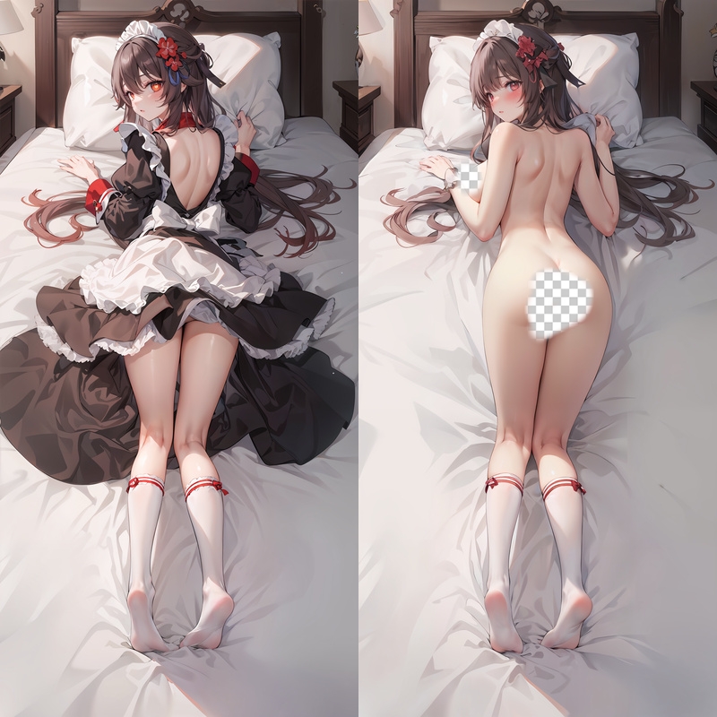Genshin Impact Hu Tao Anime Dakimakura Body Pillow Cover