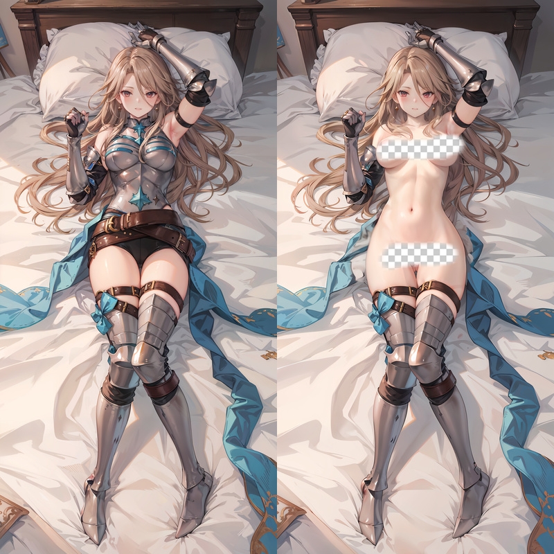 Granblue Fantasy Catalina Anime Dakimakura Body Pillow Cover