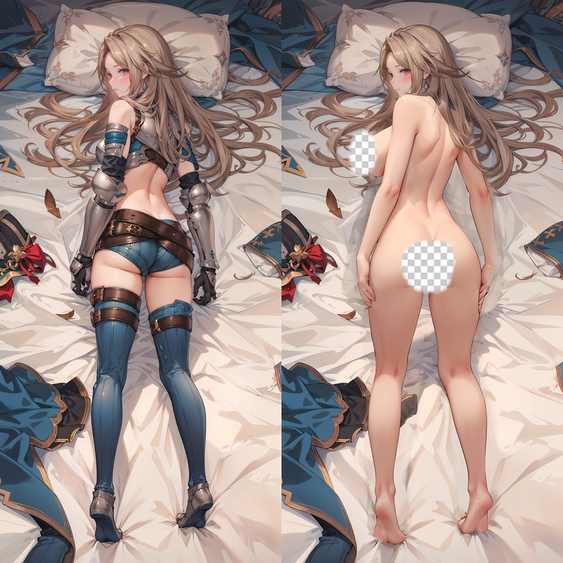 Granblue Fantasy Catalina Anime Dakimakura Body Pillow Cover