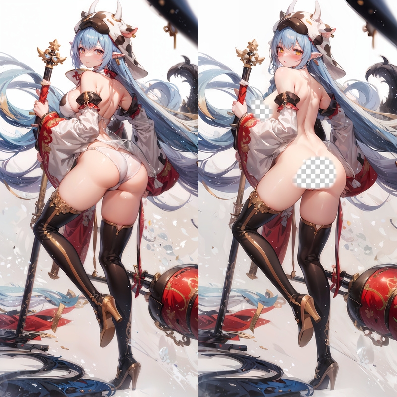 Granblue Fantasy Chatora Anime Dakimakura Body Pillow Cover