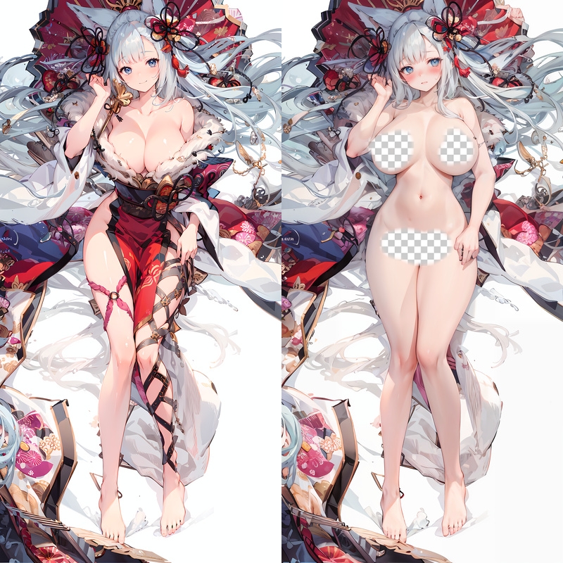 Granblue Fantasy Suzuya Anime Dakimakura Body Pillow Cover