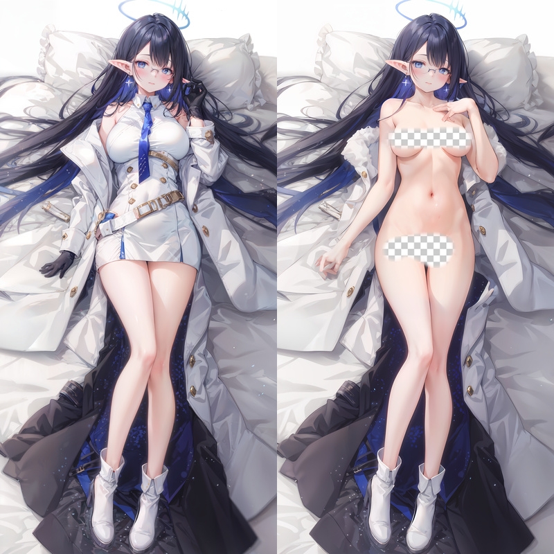Blue Archive Rin Anime Dakimakura Body Pillow Cover