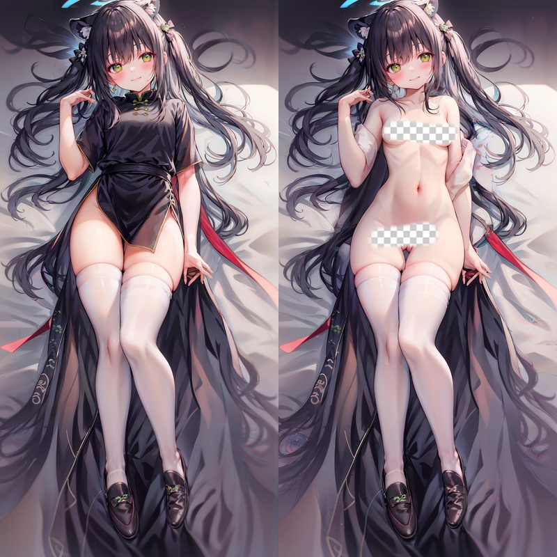 Blue Archive Haru Anime Dakimakura Body Pillow Cover