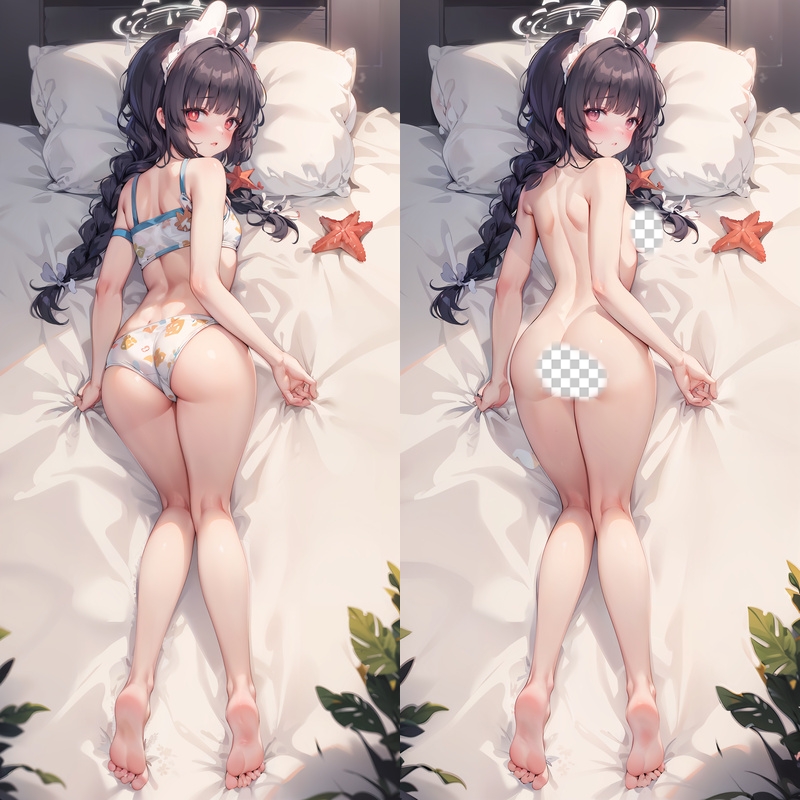 Blue Archive Kasumizawa Miyu Anime Dakimakura Body Pillow Cover