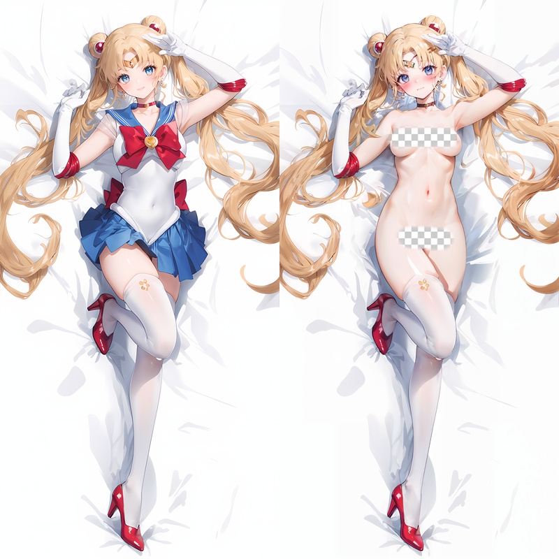 Sailor Moon Anime Dakimakura Body Pillow Cover