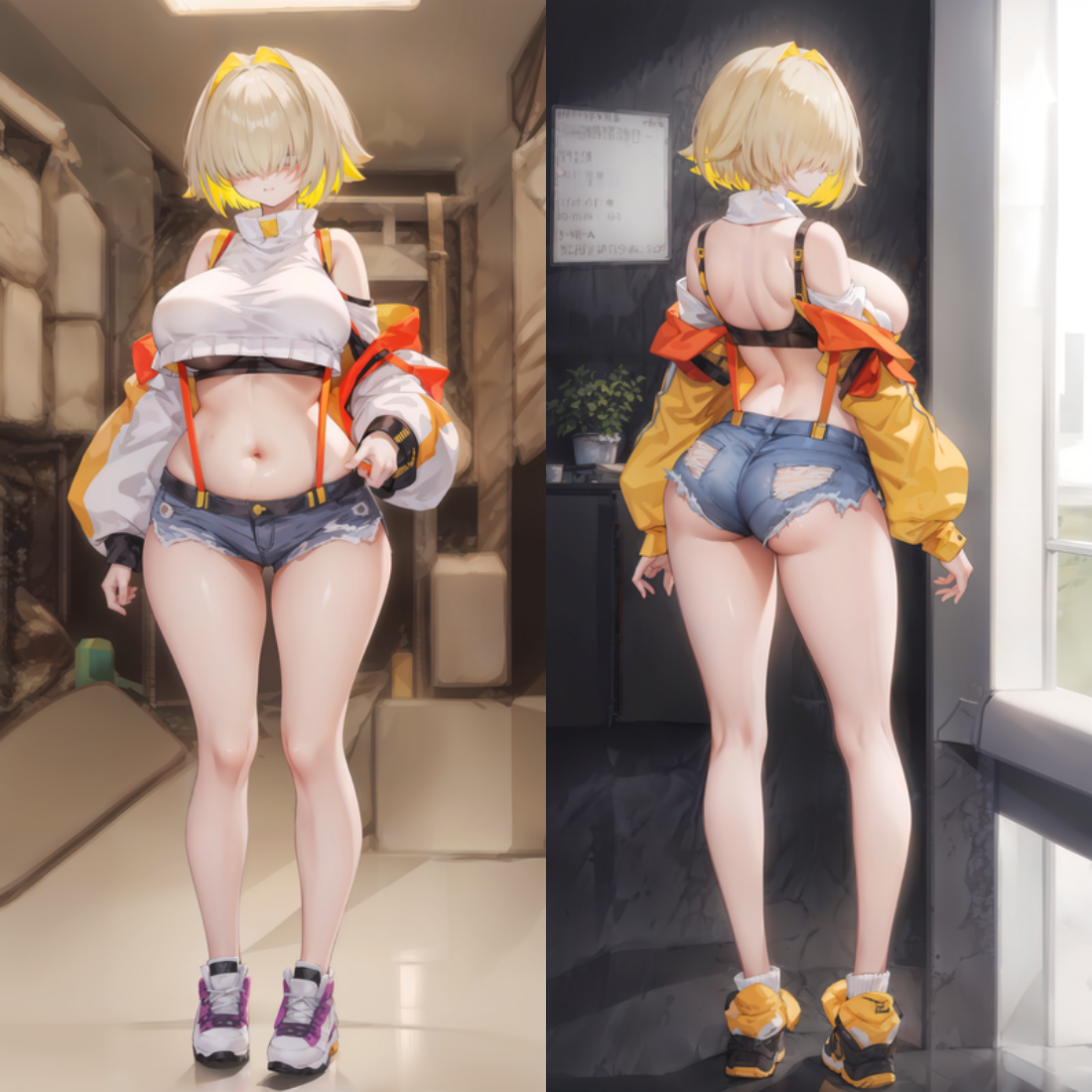 Goddess of Victory: Nikke Elegg Anime Dakimakura Body Pillow Cover