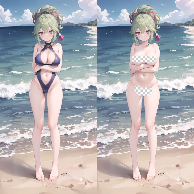 VTuber Houshou Marine Anime Dakimakura Body Pillow Cover