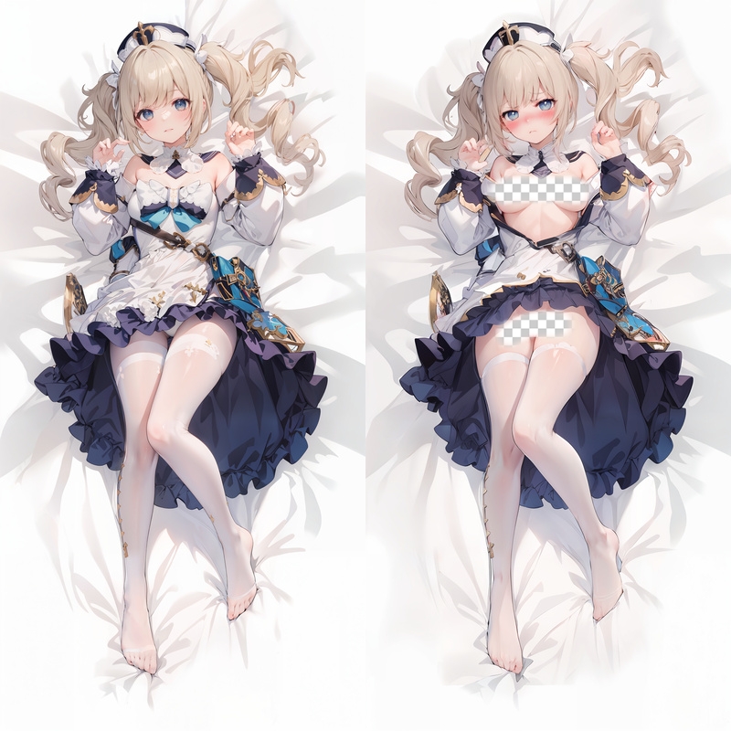 Genshin Impact Barbara Anime Dakimakura Body Pillow Cover