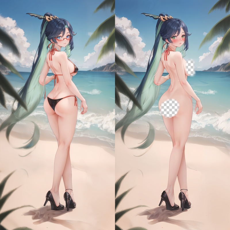 Genshin Impact Xianyun Anime Dakimakura Body Pillow Cover