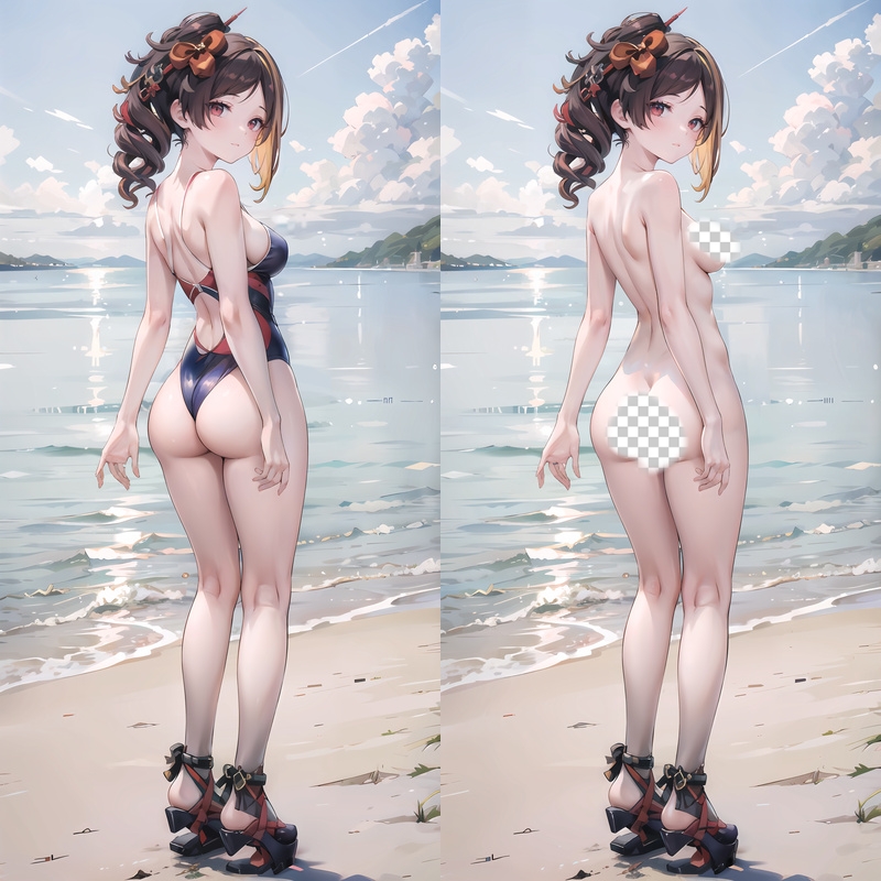 Genshin Impact Chiori Anime Dakimakura Body Pillow Cover