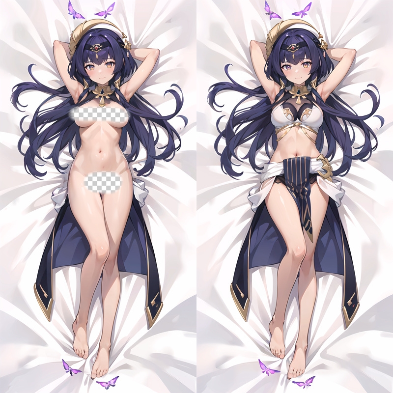 Genshin Impact Candace Anime Dakimakura Body Pillow Cover