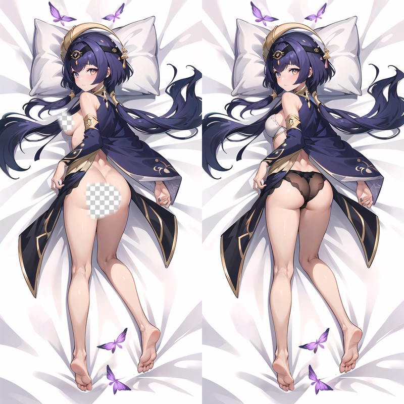 Genshin Impact Candace Anime Dakimakura Body Pillow Cover