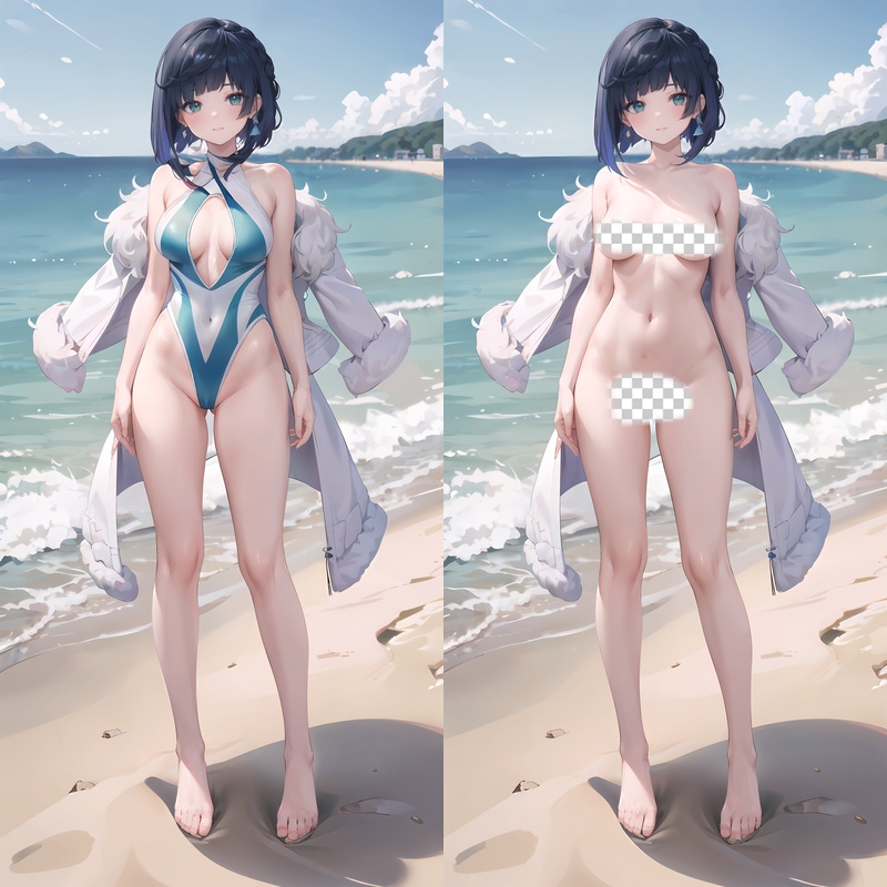 Genshin Impact Yelan Anime Dakimakura Body Pillow Cover