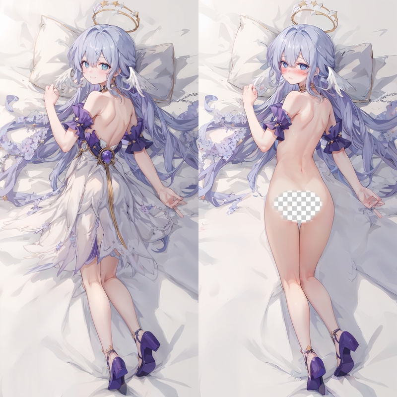 Genshin Impact Navia Anime Dakimakura Body Pillow Cover