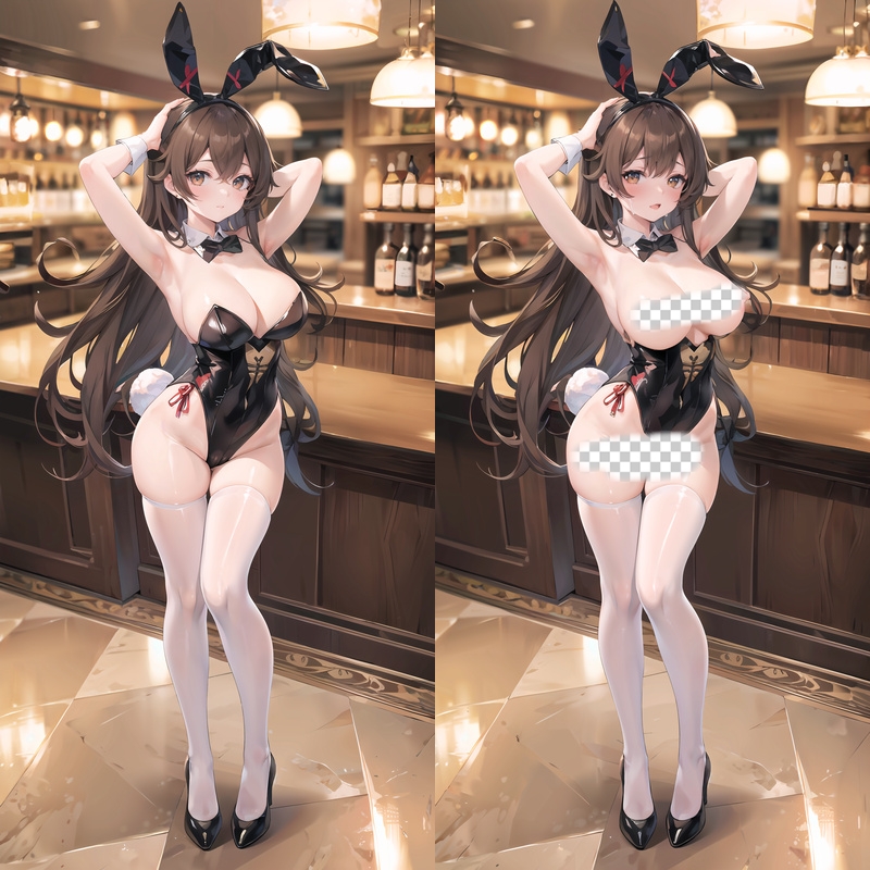 Genshin Impact Amber Anime Dakimakura Body Pillow Cover