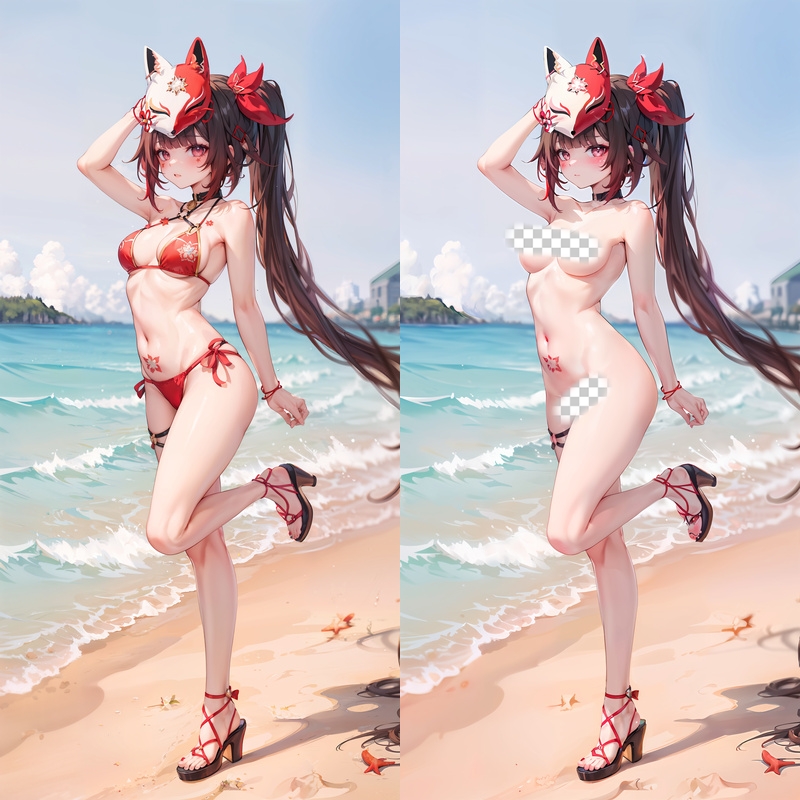 Genshin Impact Yoimiya Anime Dakimakura Body Pillow Cover