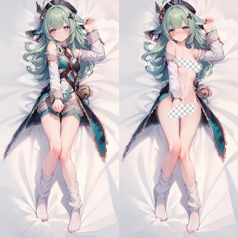 Genshin Impact Yanfei Anime Dakimakura Body Pillow Cover