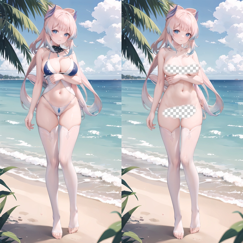 Genshin Impact Sangonomiya Kokomi Anime Dakimakura Body Pillow Cover