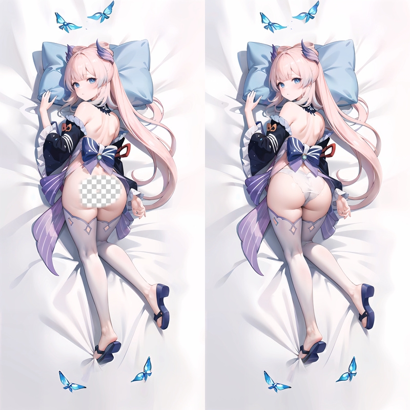 Genshin Impact Sangonomiya Kokomi Anime Dakimakura Body Pillow Cover