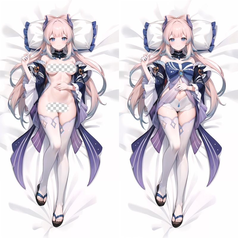 Genshin Impact Sangonomiya Kokomi Anime Dakimakura Body Pillow Cover