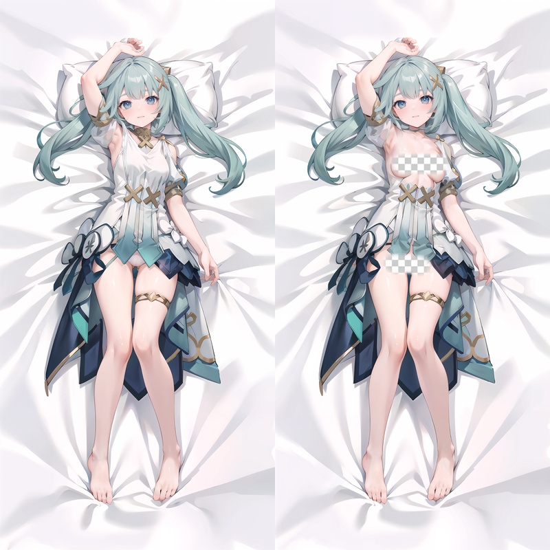 Genshin Impact Faruzan Anime Dakimakura Body Pillow Cover