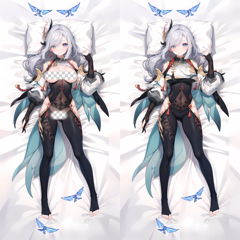 Genshin Impact Shenhe Anime Dakimakura Body Pillow Cover