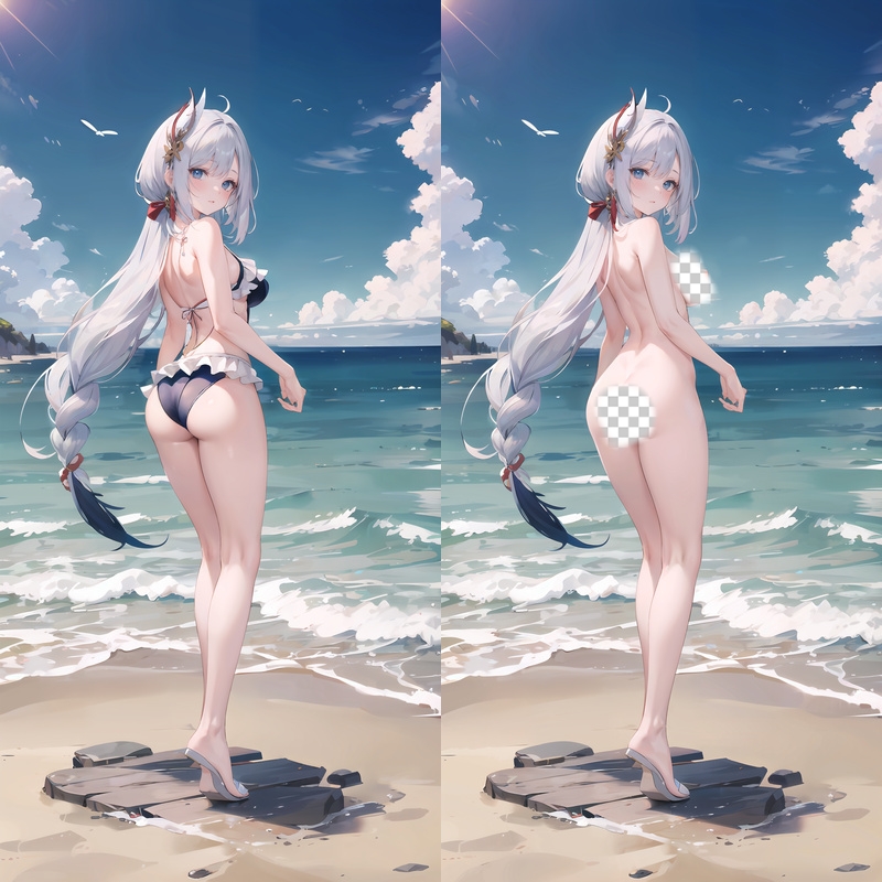 Genshin Impact Shenhe Anime Dakimakura Body Pillow Cover
