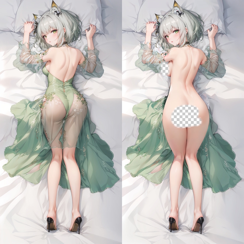 Genshin Impact Shenhe Anime Dakimakura Body Pillow Cover
