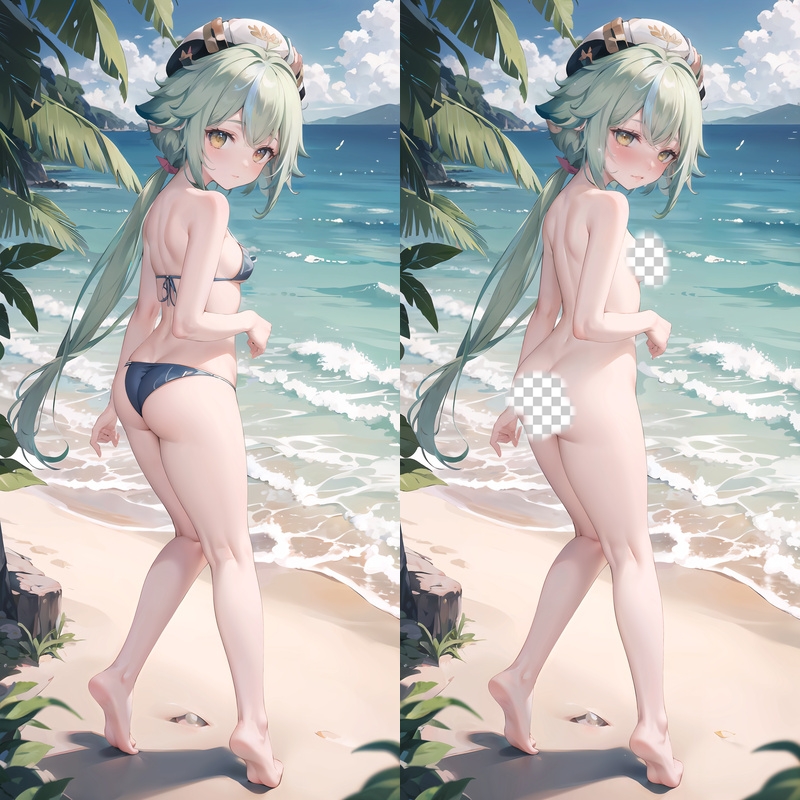 Genshin Impact Sucrose Anime Dakimakura Body Pillow Cover