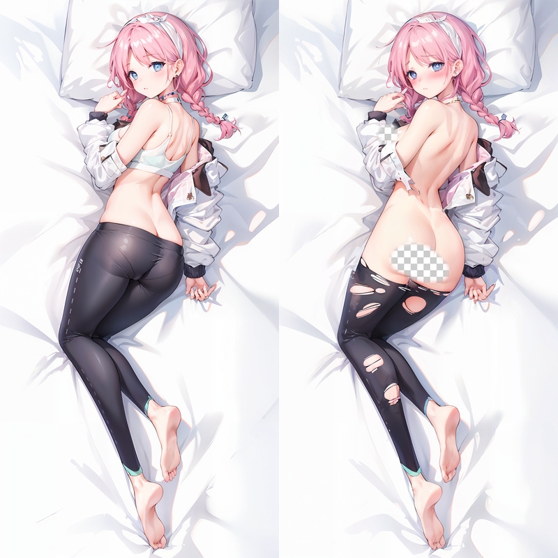 Genshin Impact Kamisato Ayaka Anime Dakimakura Body Pillow Cover