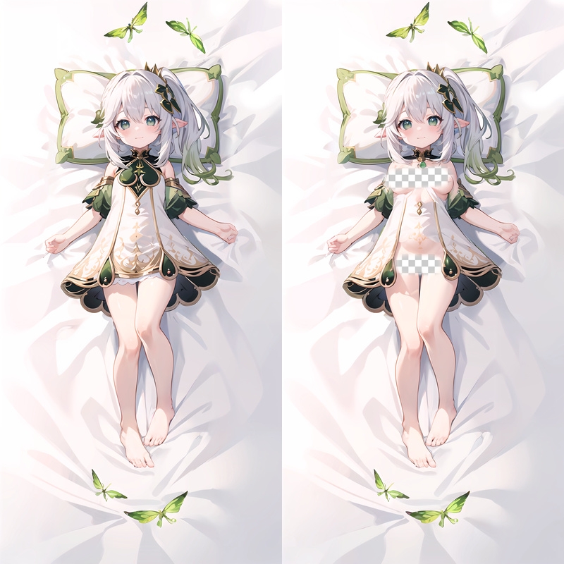 Genshin Impact Nahida Anime Dakimakura Body Pillow Cover
