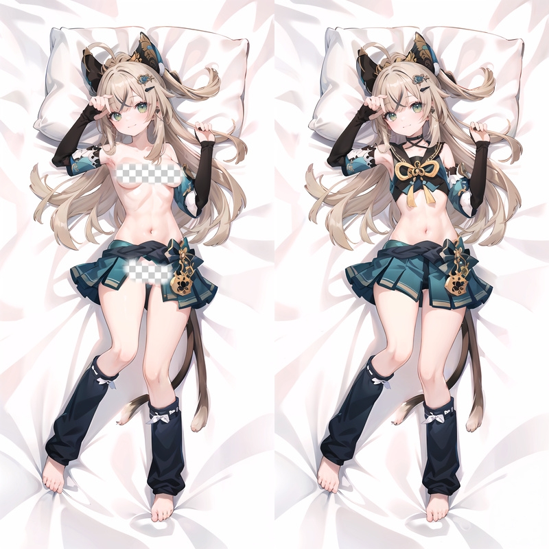 Genshin Impact Kirara Anime Dakimakura Body Pillow Cover