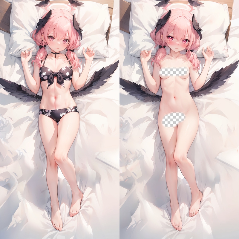Genshin Impact Rosaria Anime Dakimakura Body Pillow Cover