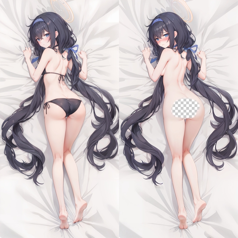 Genshin Impact Furina Anime Dakimakura Body Pillow Cover