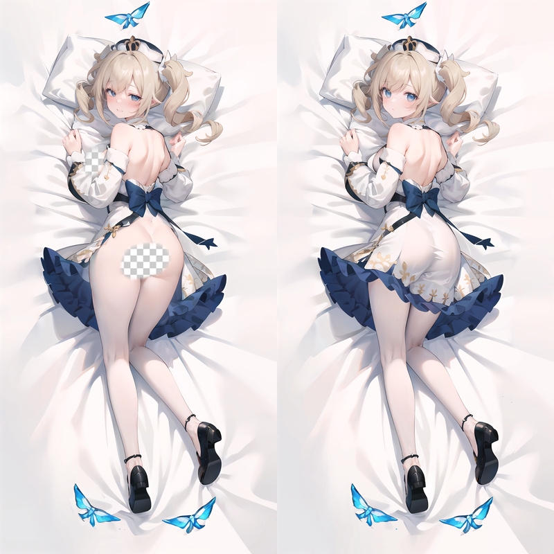 Genshin Impact Barbara Anime Dakimakura Body Pillow Cover