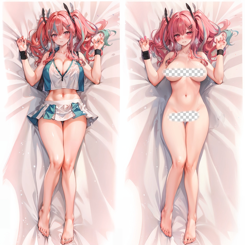 Genshin Impact Mona Anime Dakimakura Body Pillow Cover