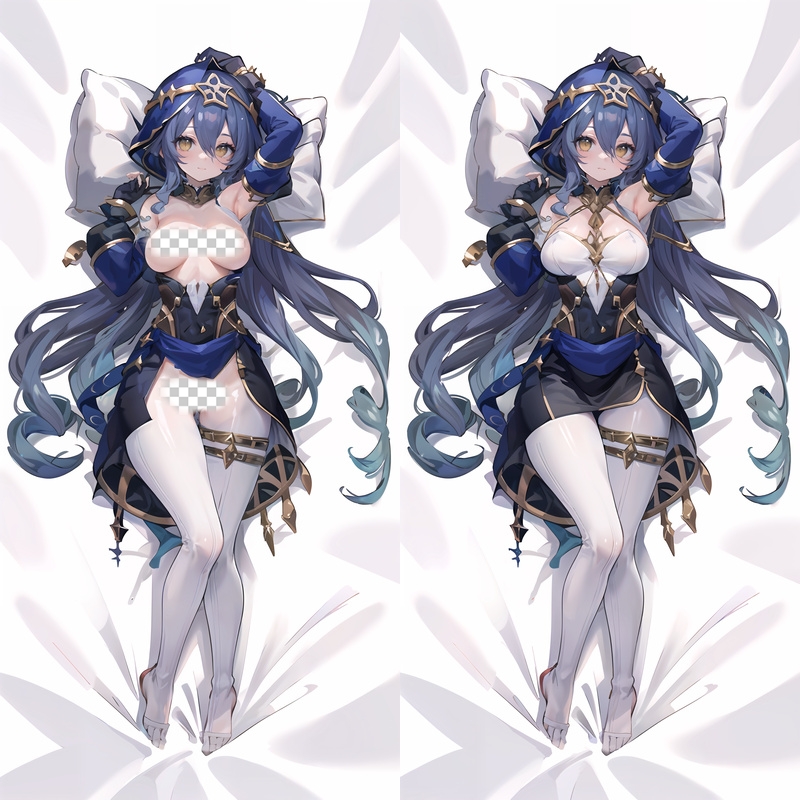 Genshin Impact Layla Anime Dakimakura Body Pillow Cover