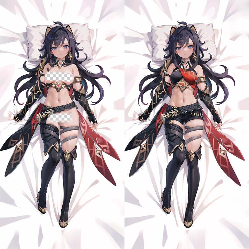 Genshin Impact Dehya Anime Dakimakura Body Pillow Cover