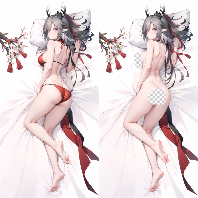 Arknights Qiuyuan Anime Dakimakura Body Pillow Cover
