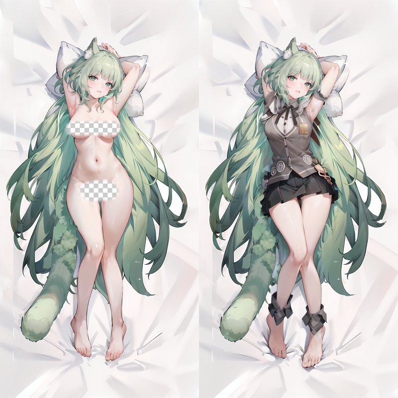 Arknights He Xian Anime Dakimakura Body Pillow Cover