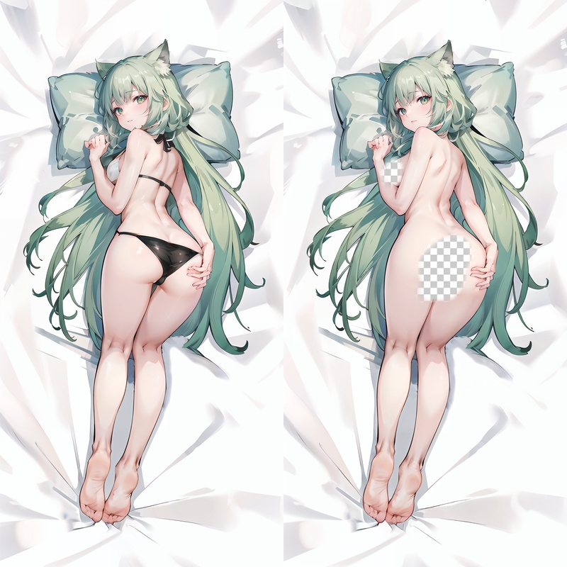 Arknights He Xian Anime Dakimakura Body Pillow Cover